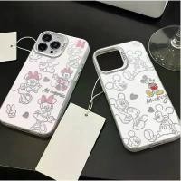 ราคา Case For OnePlus 15 11 12 Nord 4 3 Lite 8T 2 ACE 6 2 3 4 10R Cute Couple Mickey Minnie Mouse Matte Hard Laser IMD Cover (1734506671120221425)