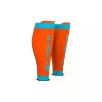 ราคา Compressport รัดน่อง ปลอกรัดน่อง อุปกรณ์พยุงกล้ามเนื้อน่อง ใส่เล่นกีฬา CALF R2 v2 Orange (1735167829650867851)