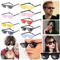 ราคา ✮แว่นกันแดดแฟชั่น สไตล์โมเสค คอสเพลย์ Acg Boss Thug Life แว่นตา แฟชั่น โมเสก Z โมเสค✸ (1732852205580223707)