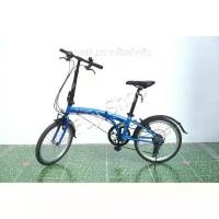 ราคา จักรยานพับได้ญี่ปุ่น - ล้อ 20 นิ้ว (ยางตัน) - เกียร์ 6 สปีด - Dahon SUV D6 - สีน้ำเงิน [จักรยานมือสอง] (1735015961517393385)