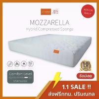 ราคา ZEN Collection ที่นอนสปริง 11 นิ้ว MOZZARELLA โครงสร้าง Bonnell Spring + ฟองน้ำอัด Hybrid ขนาด 3.5ฟุต 5ฟุต 6ฟุต (1734520393096332874)