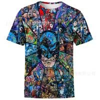 ราคา 2024 Summer European and American Hot Sale Short T-Shirt Fashion League of Legends Superman Street Style Men's 3D T-Shirt Short Sleeve (1733244021909980660)