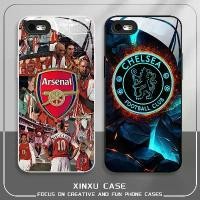 ราคา For IPhone 5S Arsenal Chelsea Manchester City Premier League Football Shockproof anti-fall Tempered glass phone case (1735562725138728169)