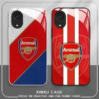 ราคา For Samsung Galaxy A03 Core Premier League Arsenal Football Club Tempered glass phone case (1734362196748896142)