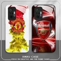 ราคา For Redmi Note 10 Pro 4G Liverpool Premier League Arsenal Chelsea Manchester United Aston Villa Football Tempered glass phone case (1734508828893415171)