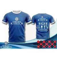 ราคา เสื้อบอลพิมพ์ลาย ยอดฮิต ลาย เชลซี สีน้ำเงิน Chelsea football FC (1734559059502401128)