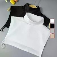 ราคา 【L Crystal】 คอเสื้อผู้หญิงแบบถอดได้ คอปกสูง อุ่นสองชั้น สีดำ/ขาว สำหรับทุกฤดูกาล เหมาะสำหรับใส่ซ้อน (1734827263662131195)