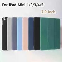 ราคา 【Crystal】 For iPad Mini 5 2019/ Mini 4 3 2 1 7.9 inch, Soft Silicone Shell Trifold Stand Folio Smart Case for iPad Mini 5 4 3 2 1 (1734887742504011176)