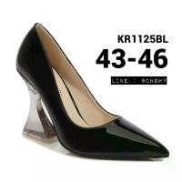 ราคา รองเท้าไซส์ใหญ่ 43-46 ส้นสูงไซส์ใหญ่ ส้นแก้ว American Crystal KR1125 (1729499090563795657)