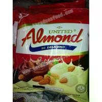 ราคา United Almond อัลมอนด์เคลือบ รสไวท์ช็อกโกแลต (1735352836527523651)