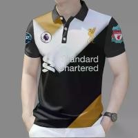 ราคา Liverpool Fc 3D Printed Breathable Polo Shirt Outdoor Sports Liverpool Shirt Polo Shirt Men (1734363669658502384)