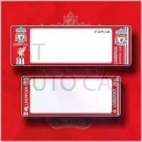 ราคา Liverpoolกรอบป้ายทะเบียนรถยนต์กันน้ำ ลาย Liverpool (1735452695875520008)