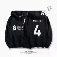 ราคา พร้อมส่ง (จัดส่งตลอด 24 ชั่วโมง)เสื้อแขนยาว เสื้อฮู้ดดี้ Liverpool Football Club Champions Hoodie (1734004980087490520)