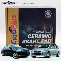 ราคา ☟ผ้าเบรค CeraPlus Honda Jazz GD 2004-2008 CITY 2002-2007 Brio 2011-2020 ผ้าเบรคเซรามิค✬ (1735522684287616670)