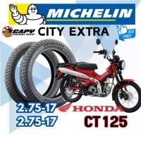 ราคา ❧MICHELIN CITY EXTRA ยางรถมอเตอร์ไซค์ ขอบ17 สำหรับ CT125 ขนาด 2.75-17✱ (1735104090968065574)