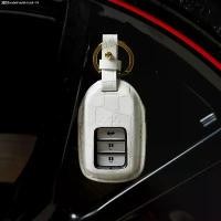 ราคา จัดส่งจากกทม เคสกุญแจรถยนต์ Honda City / Civic / CRV / HRV / Accord ซองกุญแจรถยนต์ หนังวัวแท้ CHAK (1734678751944082644)