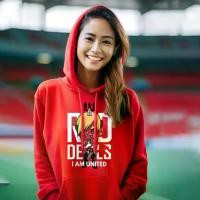 ราคา Manchester UTD เสื้อกันหนาวแมนยู แมนเชสเตอร์ ยูไนเต็ด ลายเด็กผี (1729569198035404989)