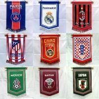 ราคา ธงทีม, ธงฟุตบอล Bayern, Manchester, ฟุตบอลโลก, Barcelona, Real Madrid, AC Milan, ธงแขวน, ของที่ระลึกบาร์ (1731396041571469321)
