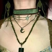 ราคา Original Handmade Retro Niche Personality Wasteland Mix-Style Hippie Tribe Forest Style Layered Affordable Necklace (1733734139617511037)