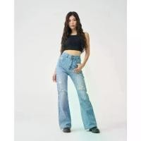 ราคา Niyom Jeans collection The Forest : รุ่น BJ021 กางเกงยีนส์ผู้หญิงขาม้า (1732253740284347866)