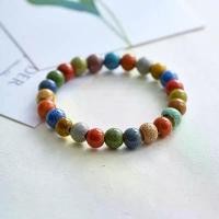 ราคา Creative Ceramic Jewelry Flower Glaze Full Bead Bracelet Personality Simple Elegant Women's Woven Bracelet Forest Style Best Friend [COD] (1733216018329077576)