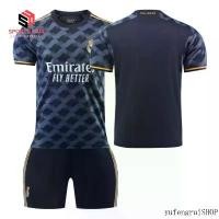 ราคา [sports_fair]ชุดฟตบอลทีม Real Madrid เรอัล มาดริด มีเสื้อ+กางเกง เยือน ฤดูกาล23-24กีฬา แบบสบายๆ ก็ได้ค่ะ (1733183706614564808)