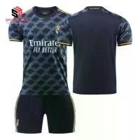 ราคา [sports_fair]ชุดฟตบอลทีม Real Madrid เรอัล มาดริด มีเสื้อ+กางเกง เยือน ฤดูกาล23-24 (1734087278949664087)