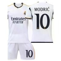 ราคา 23-24 Correct Version Real Madrid Home Jersey No. 7 Vinicius No. 10 Modric Training Football Kit Set เสื้อ (1733939707961115955)