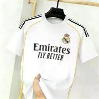 ราคา Real Madrid เสื้อฟุตบอลบ้าน 2026 รุ่น Emirates Fly Better สำหรับแฟนบอล (1735321052679014352)