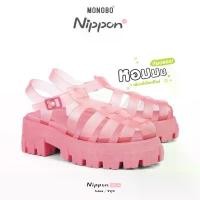 ราคา Monobo รุ่นNippon/Milan-Plus ของแท้% รองเท้าส้นตึก รัดส้น (1735555886424950734)