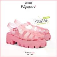 ราคา Monobo รุ่นNippon/Milan-Plus ของแท้% รองเท้าส้นตึก รัดส้น สินค้าขายดี (1735534477415842899)