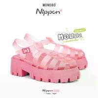 ราคา Monobo รุ่นNippon/Milan-Plus ของแท้% รองเท้าส้นตึก รัดส้น (1732878708736034068)
