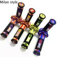 ราคา MILAN มอเตอร์ครอส สากลสากลสากล 7/8 ''22มม. กันลื่น สำหรับคาวาซากิ สำหรับฮอนด้า บาร์จับมอเตอร์ไซด์ จับจับรถจักรยานยนต์ มือจับเบรคมือ จับรถจักรยานยนต์จับ (1734376344823104702)
