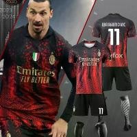 ราคา เสื้อฟุตบอล AC Milan No.11 ชุดกีฬา ชุดฝึกซ้อม ใหม่ เด็กชายและเด็กหญิง คู่รัก ชุดฟุตบอล ปรับแต่งได้ (1730914436475226881)