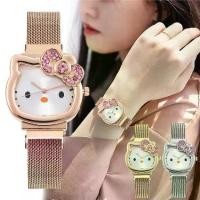 ราคา นาฬิกาสาย Milan, Hellokt สีชมพูน่ารักสำหรับเด็ก, นาฬิกาคิตตี้อินเทรนด์สำหรับเด็กหญิง, สร้อยข้อมือแม่เหล็ก, การเคลื่อนไหวควอทซ์ (1731157856578210509)