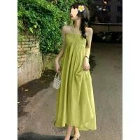 ราคา เดรสกระโปรงยาว สไตล์วันหยุด ชายหาด เดี่ยวสายไฮเอนด์ ไซส์เล็ก sundresses เดรสยาว แต่ง ระบาย ชุด เดรส สาว พลัสไซส์ เดรส ขนม ชั้น (1731204151110043260)