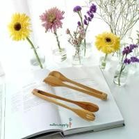 ราคา ♂Teak wood tongs ที่คีบอาหาร ไม้หนีบ ทำจากไม้สักแท้ ใช้สำหรับคีบอาหาร ขนม✰ราคาถูก (1735280714851583810)
