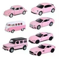 ราคา รถ die-cast สเกล 1/36 รถ Volkswagen Beetle และ VW Bus รุ่น T1 วัสดุโลหะ โมเดลของเล่น (1735244529899243229)