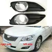 ราคา สำหรับ Toyota Camry ปี 2006 2007 2008 ฝาครอบไฟหมอก รถ ตกแต่งบังโคลนหน้า กริลล์ด้านล่าง กรอบไฟหมอก (1735040568862213777)