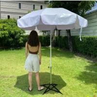 ราคา ร่มขายของ ร่มสนามสีขาว กันแดด กันฝน ตกแต่งสถานที่ เลือกได้หลายสี ปิคนิก out door ตั้งในสวน ค่าเฟ่ (1735330635434133334)