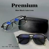 ราคา สำหรับค่าสายตาปกติ-แว่นตากรองแสงเลนส์พรีเมี่ยมบลูบล็อกออโต้ กรองแสงหน้าจอคอม มือถือ เลนส์ป้องกันรังสีสีฟ้า กันแดดUV400 เคลือบกันลอก,ไอน้ำเกาะ (รหัส 5299) (1735216579911648553)