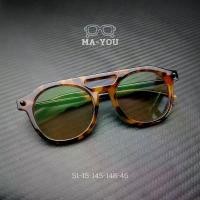 ราคา แว่นสายตาสั้นเลนส์ออกแดดเปลี่ยนสีชา แว่นตาทรงกลม รุ่น "นิวเรโทพังก์" จบปัญหาสายตาสั้น ด้วยแว่นตา ที่สามารถใส่เดิน อ่านหนังสือ กันแดด อยู่ในแว่นตัวเดียว ครบคุ้มมาก (1729722809115052555)