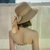 ราคา หมวกสานปีกกว้าง หมวกสไตล์ญี่ปุ่น เกาหลี กันแดด แฟชั่น สวย เรียบหรู ดูดี มีสไตล์ พร้อมส่ง (1735440211864291053)