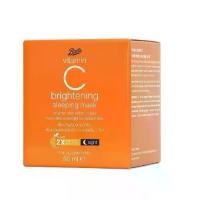 ราคา ￼BOOTS VITAMIN C บู๊ทส์ วิตามิน ซี ไบรท์เทนนิ่ง สลีพปิ้ง มาส์ก 50 มล.BOOTS VITAMIN C BRIGHTENING SLEEP MASK 50ML (RR) (1730813085901097417)