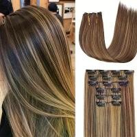 ราคา {UTUY} 16pcs Clip In Long Straight Hair Extensions Synthetic Fiber Straight Hairpiece For Women Girls Hair Clips Hair Accessories 2026 (1735463528582841466)