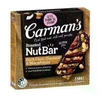 ราคา ที่นิยมมากที่สุด ขายร้อน Carman'S Dark Choc Macadamia & Coconut Bar 5Bar 160Gnet โปรตีนบาร์ โปรตีน โปรตีนแท่ง โปรตีนเสริม ขนมโปรตีน (1734606448926754549)