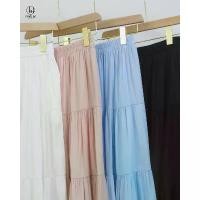 ราคา 3Lay Cotton Skirt กระโปรงคอตตอน (1735572444465955949)
