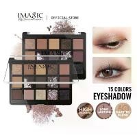 ราคา พาเลทอายแชโดว์ 15 สี IMAGIC อายแชโดว์เม็ดสีสูง แต่งหน้าติดทนนาน อายแชโดว์เนื้อแมทและมุก EY-363 ผิว กันน้ำ คุชชั่น smr (1730671483774340018)