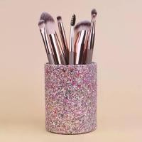ราคา Multi-purpose storage box for beauty accessories. Desktop cosmetic organizer for eyebrow pencils, eyeshadow, and makeup brushes. (1735016928208586008)