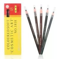 ราคา พร้อมส่ง (ยกกล่อง12แท่ง) Coloured Soft Cosmetic Art Eyebrow Pencil ดินสอเขียนคิ้วเชือก (1735319809856013780)